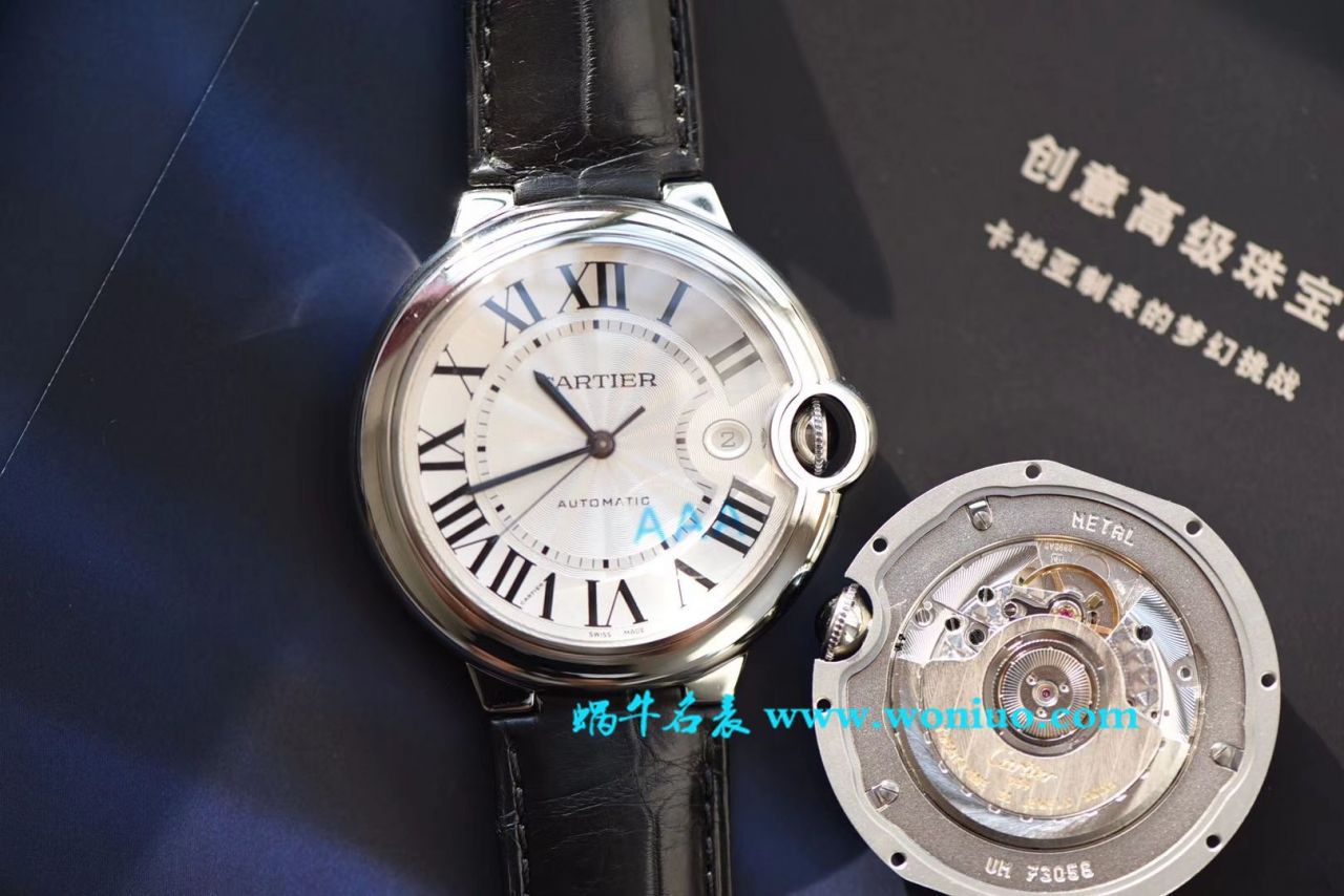 【独家视频评测V6厂复刻高仿蓝气球男装6K版本ETA2892】卡地亚蓝气球系列蓝气球W69012Z4腕表 / K227