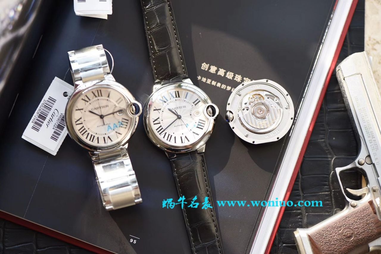 【独家视频评测V6厂复刻高仿蓝气球男装6K版本ETA2892】卡地亚蓝气球系列蓝气球W69012Z4腕表 / K227