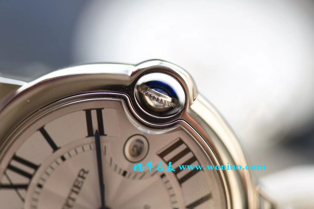 【独家视频评测V6厂复刻高仿蓝气球男装6K版本ETA2892】卡地亚蓝气球系列蓝气球W69012Z4腕表 / K227