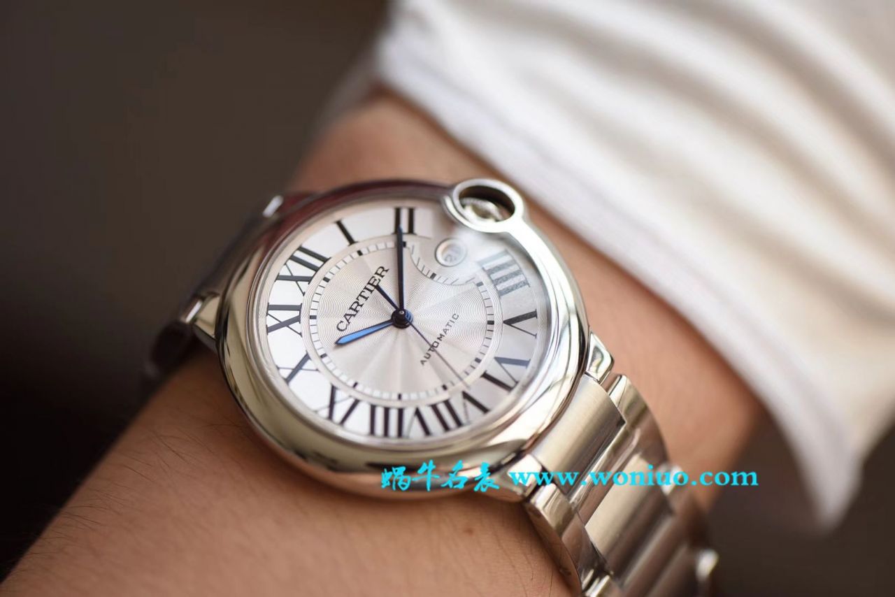 【独家视频评测V6厂复刻高仿蓝气球男装6K版本ETA2892】卡地亚蓝气球系列蓝气球W69012Z4腕表 / K227
