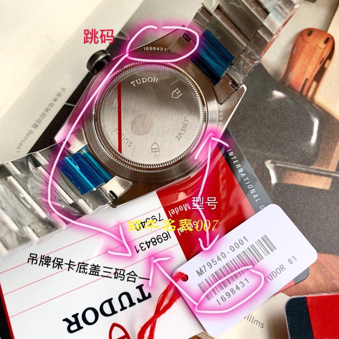 【渠道原单】帝舵碧湾系列M79540-0004腕表 / DT037