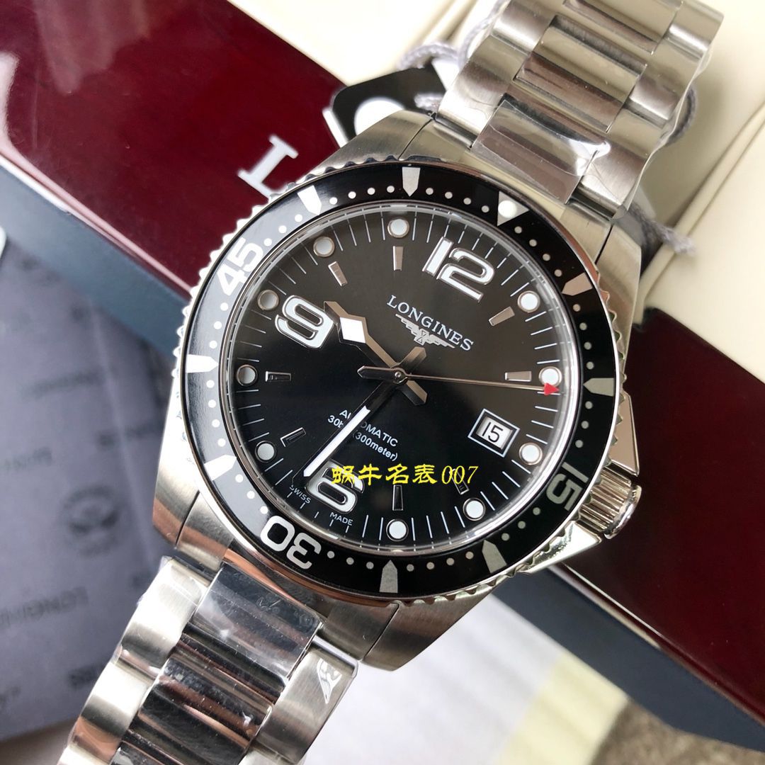 【渠道原单Longines】浪琴康卡斯潜水系列L3.742.4.56.6腕表 / L116