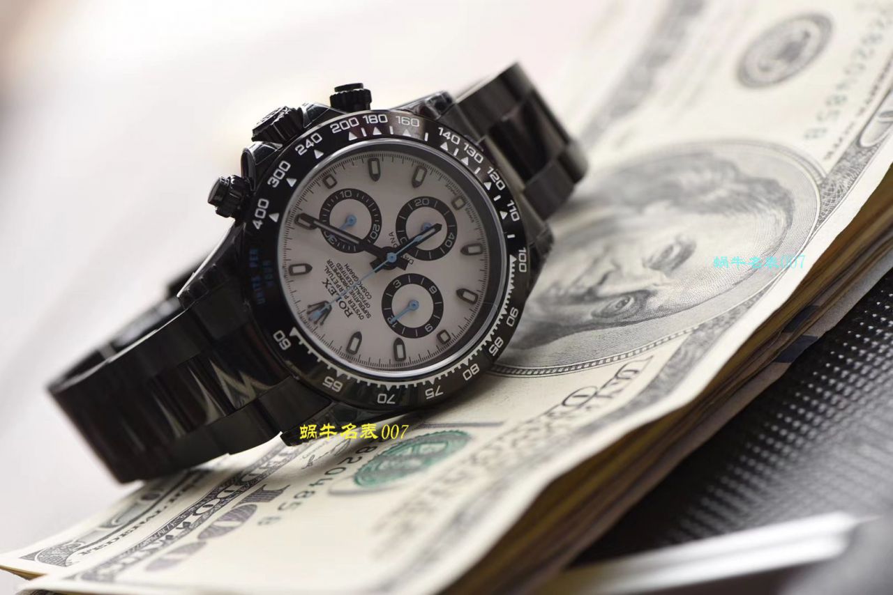 【台湾厂复刻高仿手表】劳力士宇宙计型迪通拿系列116500LN超高颜值酷黑熊猫迪特别版 / R370