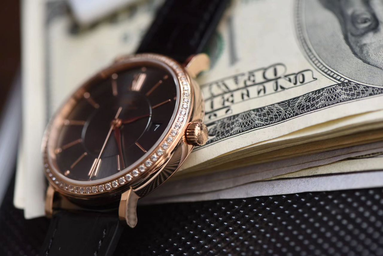 【视频评测M+厂复刻手表】IWC万国表柏涛菲诺高仿IW458108女士腕表 / M382