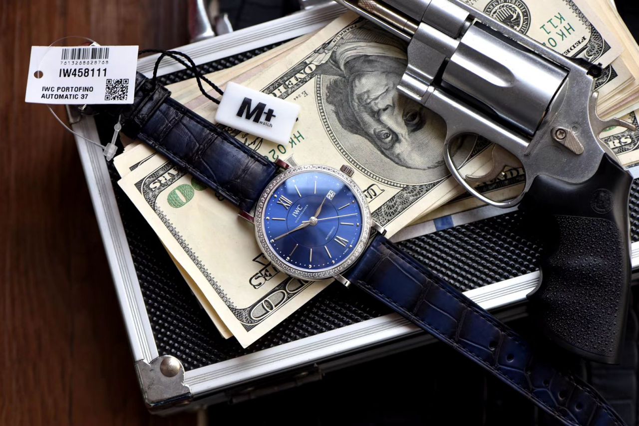 【M+厂复刻高仿万国女表】IWC万国表柏涛菲诺系列IW458111腕表 / M383