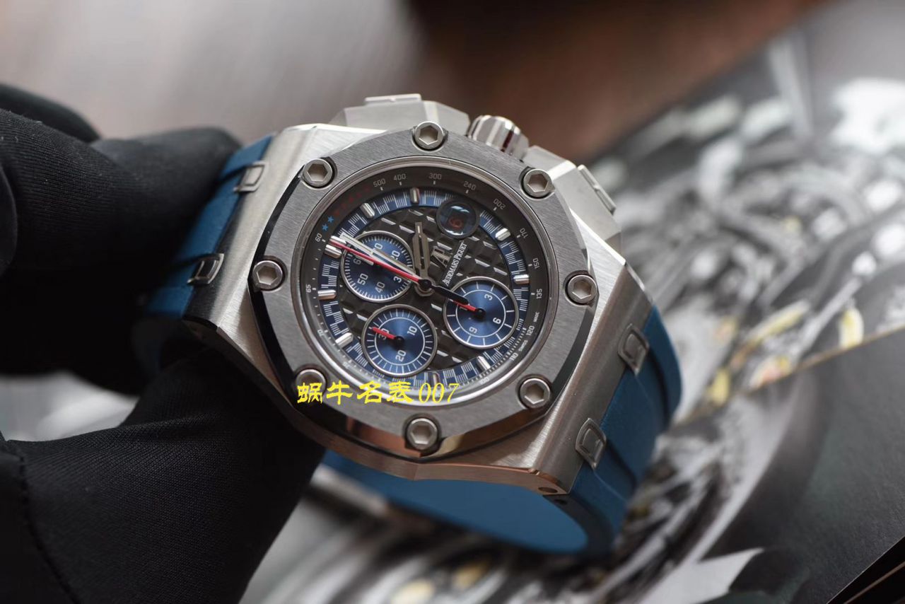 【视频评测N厂特价爱彼舒马赫复刻高仿表】爱彼皇家橡树离岸型系列26568PM.OO.A021CA.01腕表 / AP177