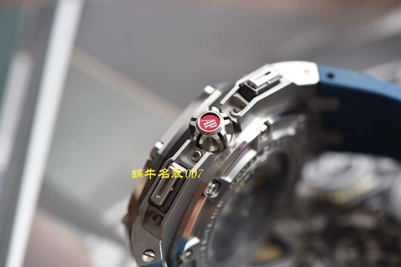 【视频评测N厂特价爱彼舒马赫复刻高仿表】爱彼皇家橡树离岸型系列26568PM.OO.A021CA.01腕表 / AP177