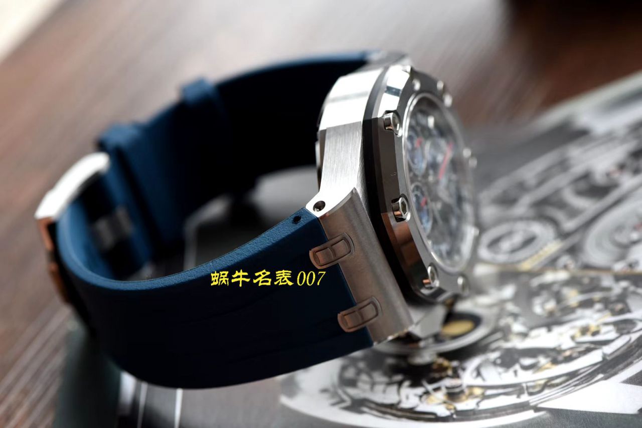 【视频评测N厂特价爱彼舒马赫复刻高仿表】爱彼皇家橡树离岸型系列26568PM.OO.A021CA.01腕表 / AP177