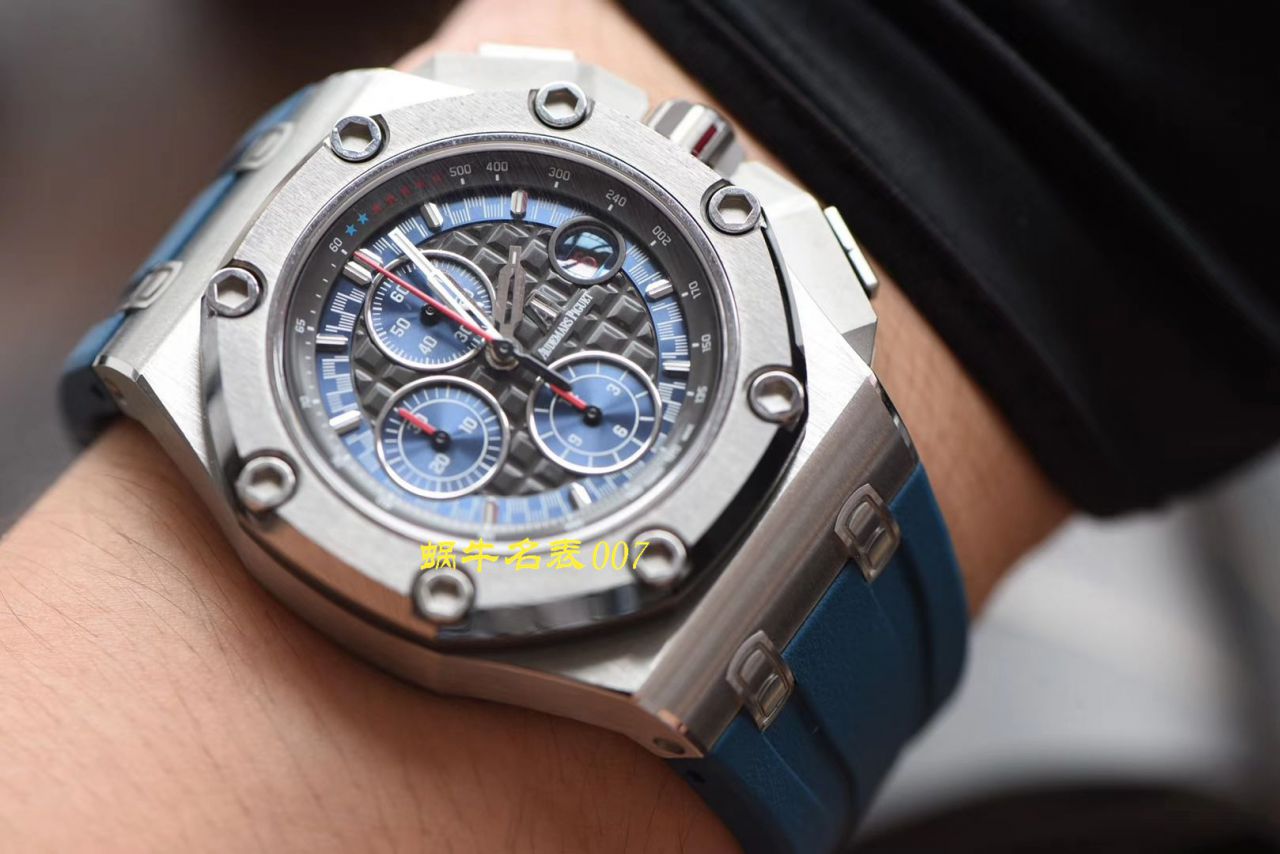 【视频评测N厂特价爱彼舒马赫复刻高仿表】爱彼皇家橡树离岸型系列26568PM.OO.A021CA.01腕表 / AP177