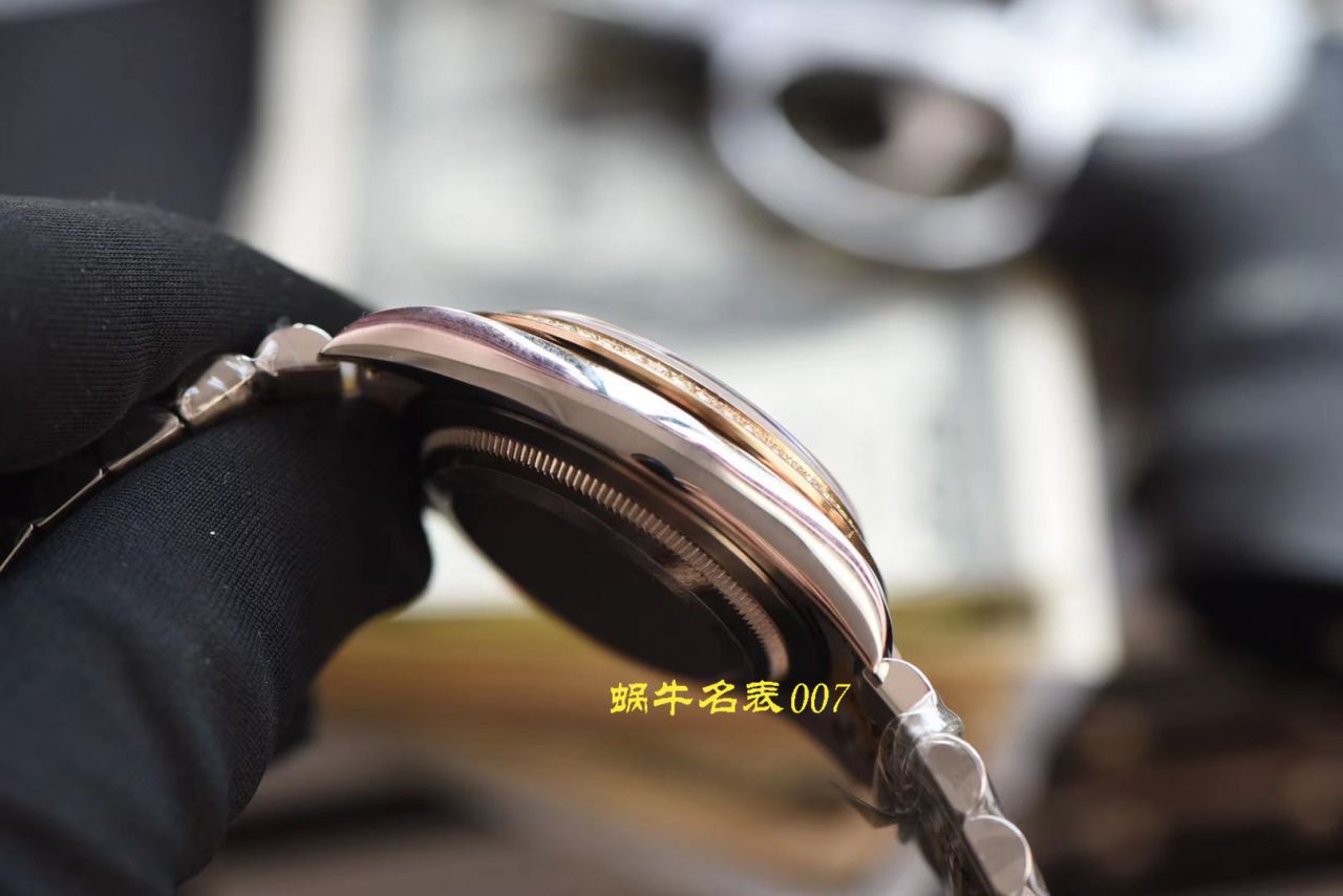 【台湾厂劳力士复刻女表】劳力士女装日志型系列116243-63603白面表盘腕表 / R371