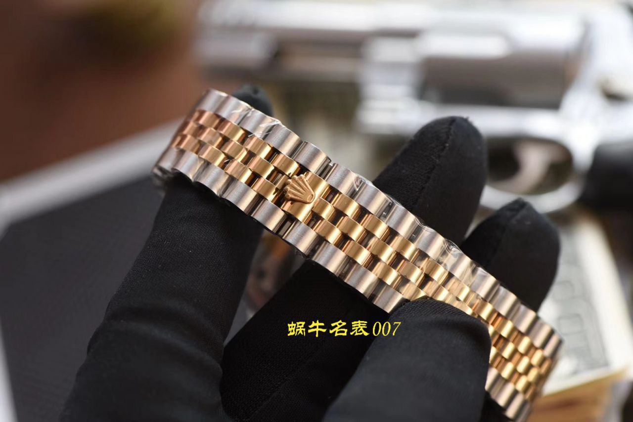 【台湾厂劳力士复刻女表】劳力士女装日志型系列116243-63603白面表盘腕表 / R371