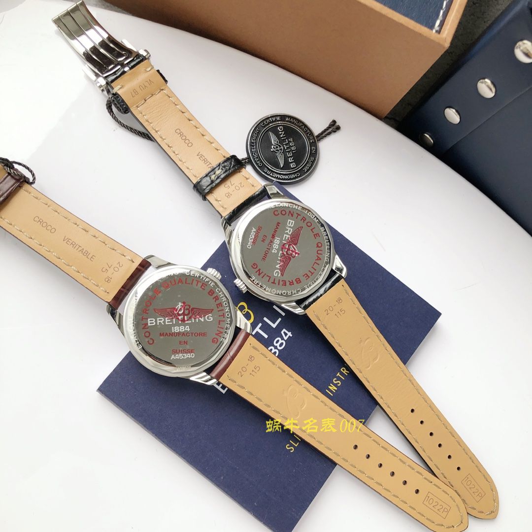 【Breitling渠道原单】百年灵璞雅系列A45340241B1P1腕表 / BL110