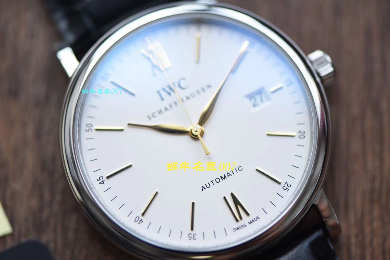 【视频评测万国复刻表】V7厂IWC波涛菲诺重新定义高仿最高版本的波涛菲诺（IW356514，IW356504，IW356515，IW356502） / WG386