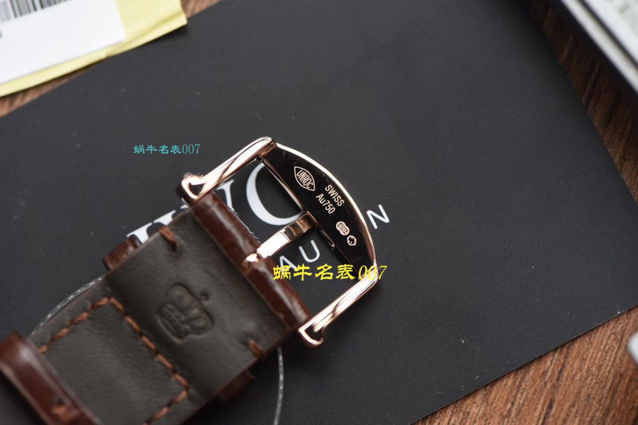 【视频评测V7厂IWC复刻表】万国表柏涛菲诺系列高仿IW356515腕表 / WG393