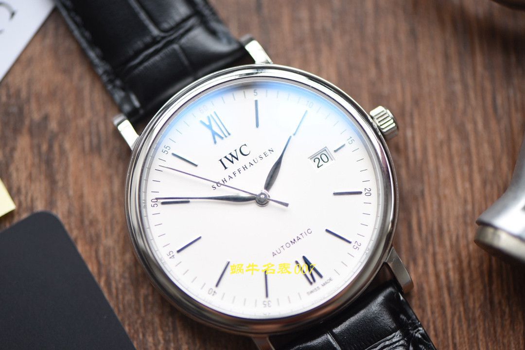 【视频评测V7厂IWC复刻高仿手表】万国表柏涛菲诺系列IW356501腕表 / WG398