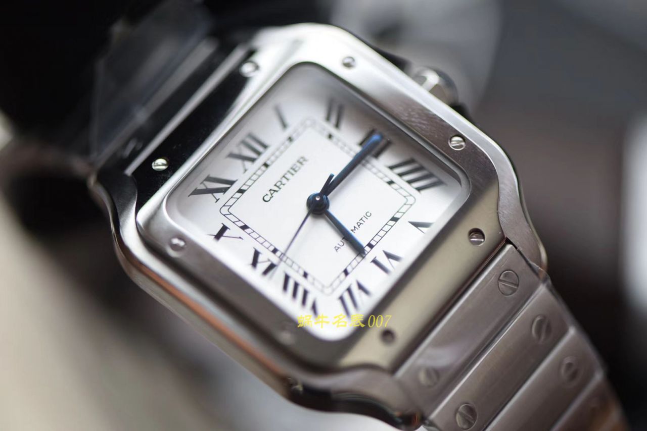 【HBBv6厂1:1复刻高仿卡地亚女表】卡地亚山度士WSSA0010（中号）腕表 / K228