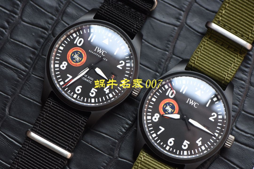 【M+万国复刻手表】IWC萬 國 IW32409 TOPGUN SFTI 高仿海軍空戰部隊飛行員特別紀念腕錶 / M379