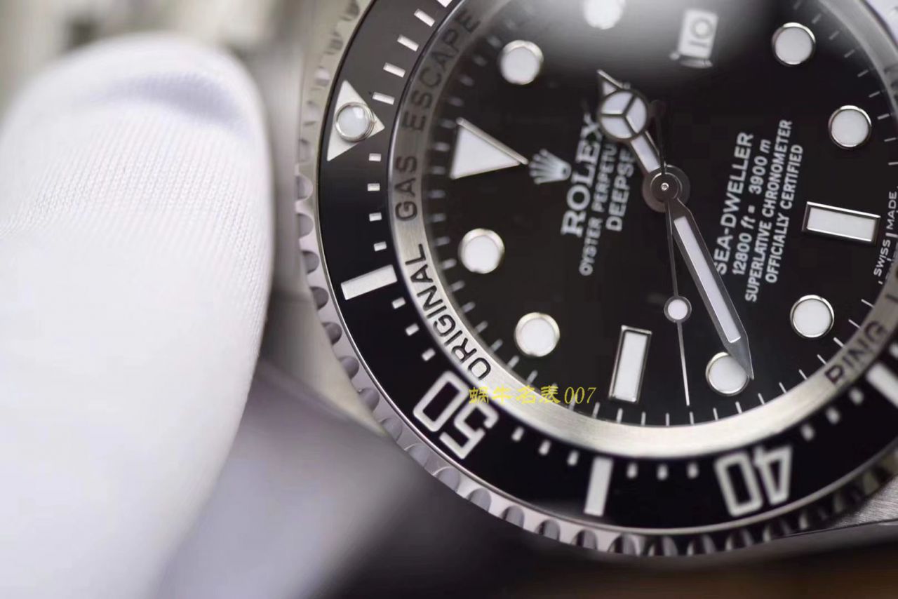 【AR厂顶级复刻高仿手表】劳力士海使型系列116660-98210 黑盘腕表(水鬼王) / R376