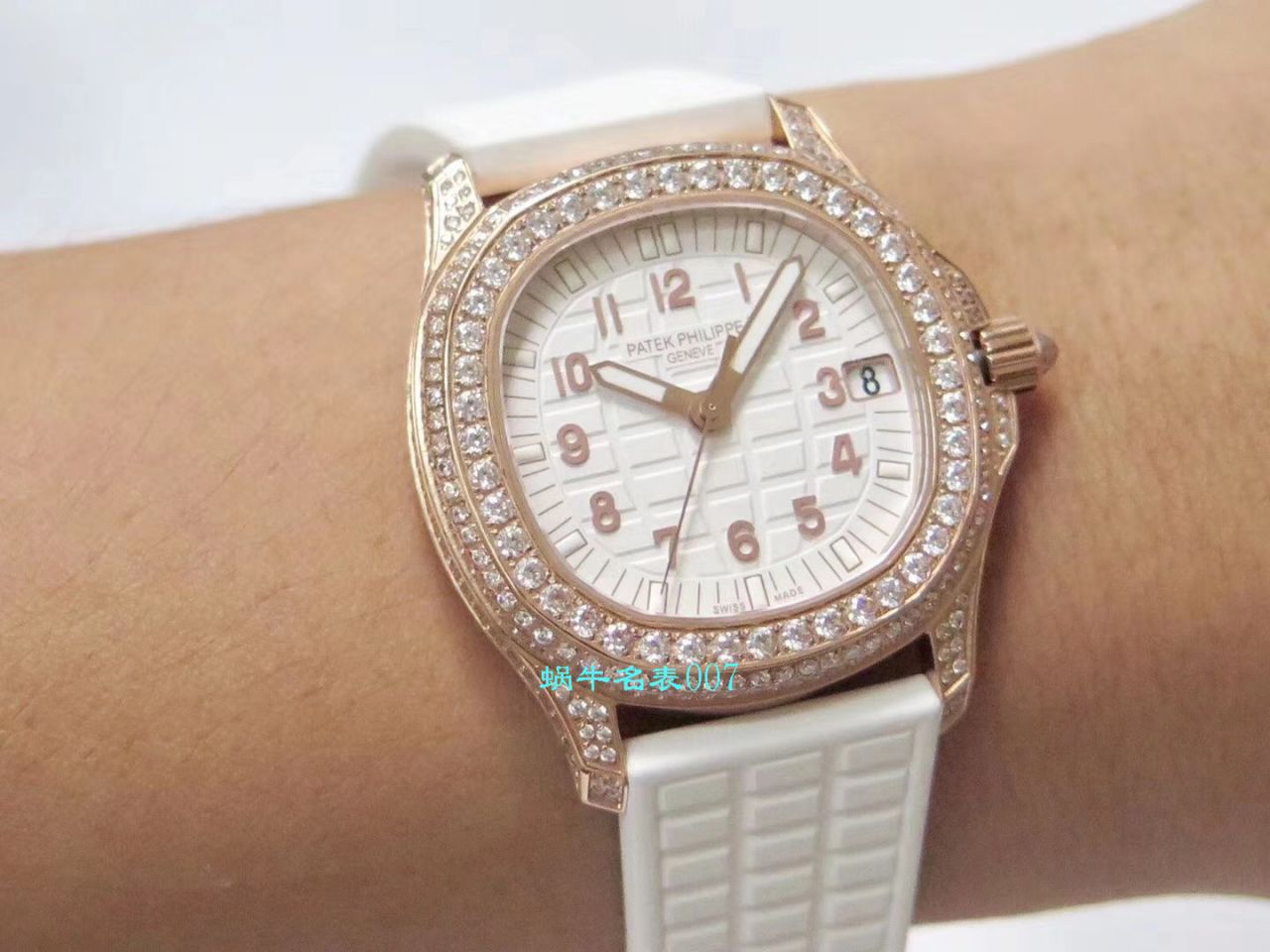 【PPF厂百达翡丽复刻女表】百达翡丽AQUANAUT高仿5069R-001腕表 / BD229