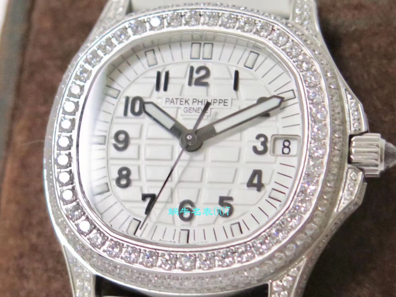【PPF厂顶级复刻手表】百达翡丽AQUANAUT高仿5069G-011 白金腕表 / BD231