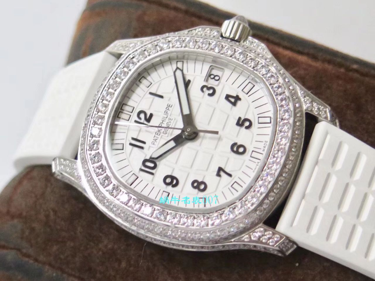 【PPF厂顶级复刻手表】百达翡丽AQUANAUT高仿5069G-011 白金腕表 / BD231