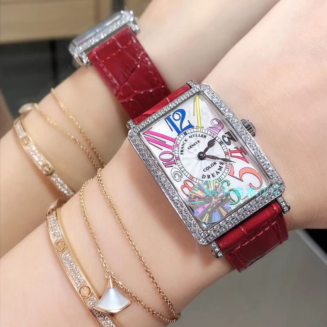 【GF厂法兰克穆克复刻高仿表】法穆兰Long Island（长岛）952QZ女士腕表 / FL062