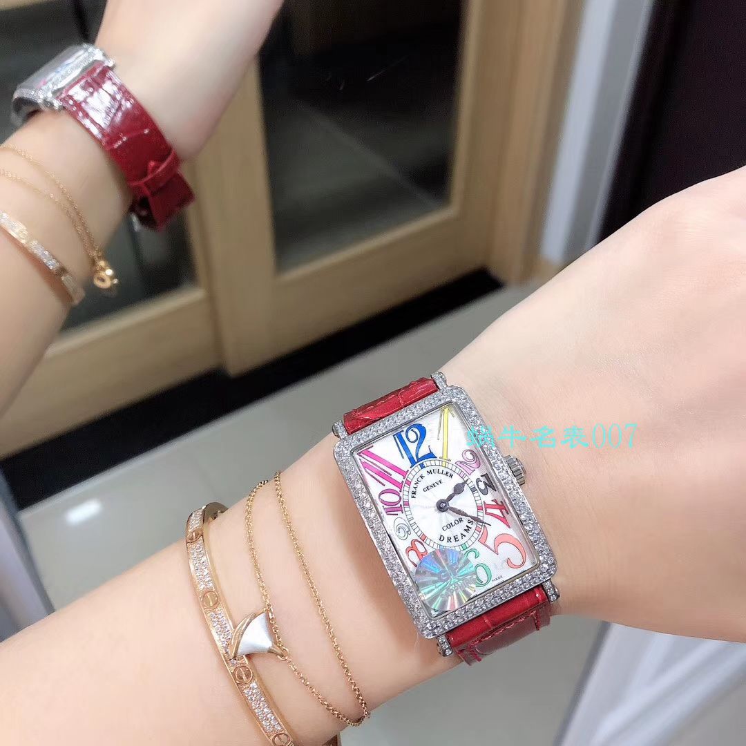 【GF厂法兰克穆克复刻高仿表】法穆兰Long Island（长岛）952QZ女士腕表 / FL062