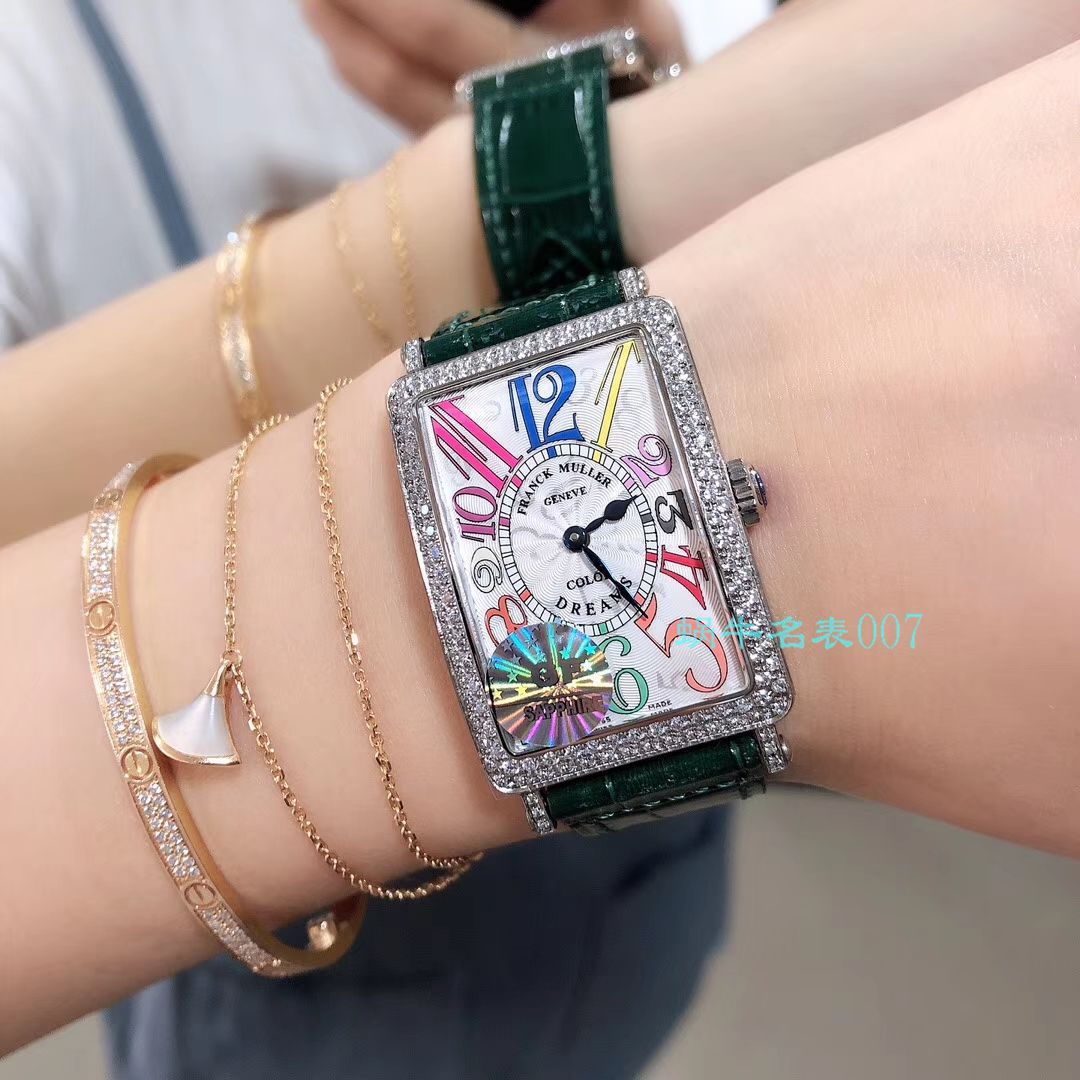 【GF厂法兰克穆克复刻高仿表】法穆兰Long Island（长岛）952QZ女士腕表 / FL062