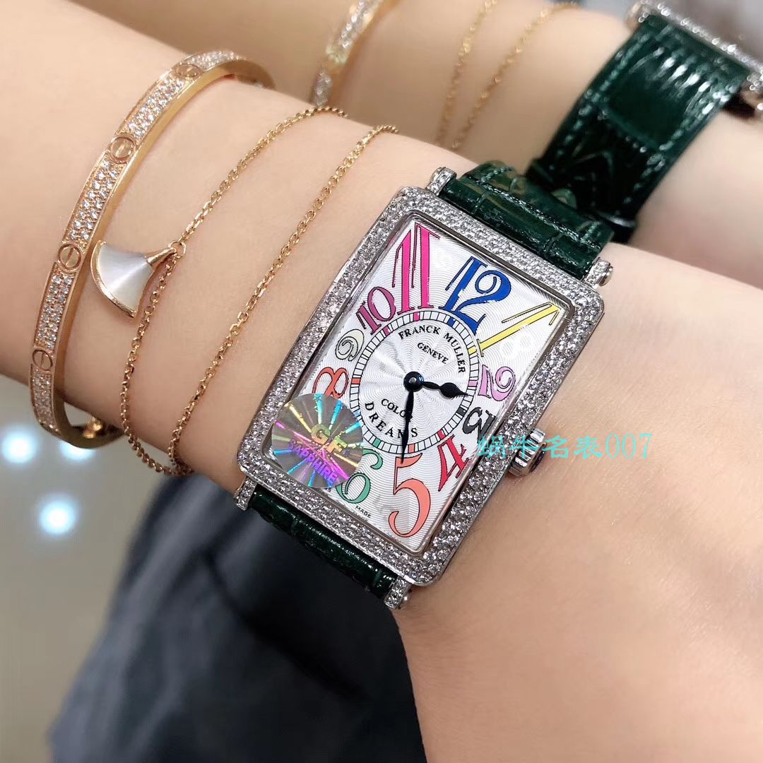 【GF厂法兰克穆克复刻高仿表】法穆兰Long Island（长岛）952QZ女士腕表 / FL062
