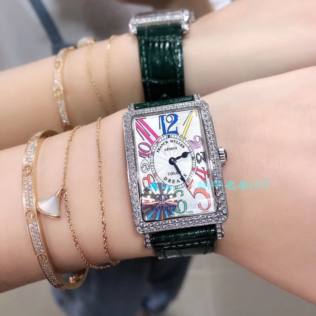 【GF厂法兰克穆克复刻高仿表】法穆兰Long Island（长岛）952QZ女士腕表 / FL062