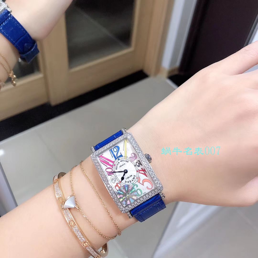 【GF厂法兰克穆克复刻高仿表】法穆兰Long Island（长岛）952QZ女士腕表 / FL062