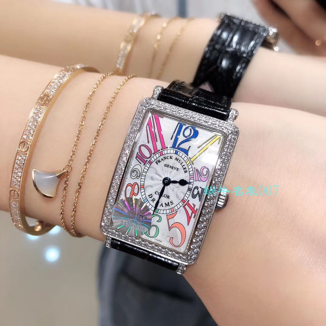 【GF厂法兰克穆克复刻高仿表】法穆兰Long Island（长岛）952QZ女士腕表 / FL062