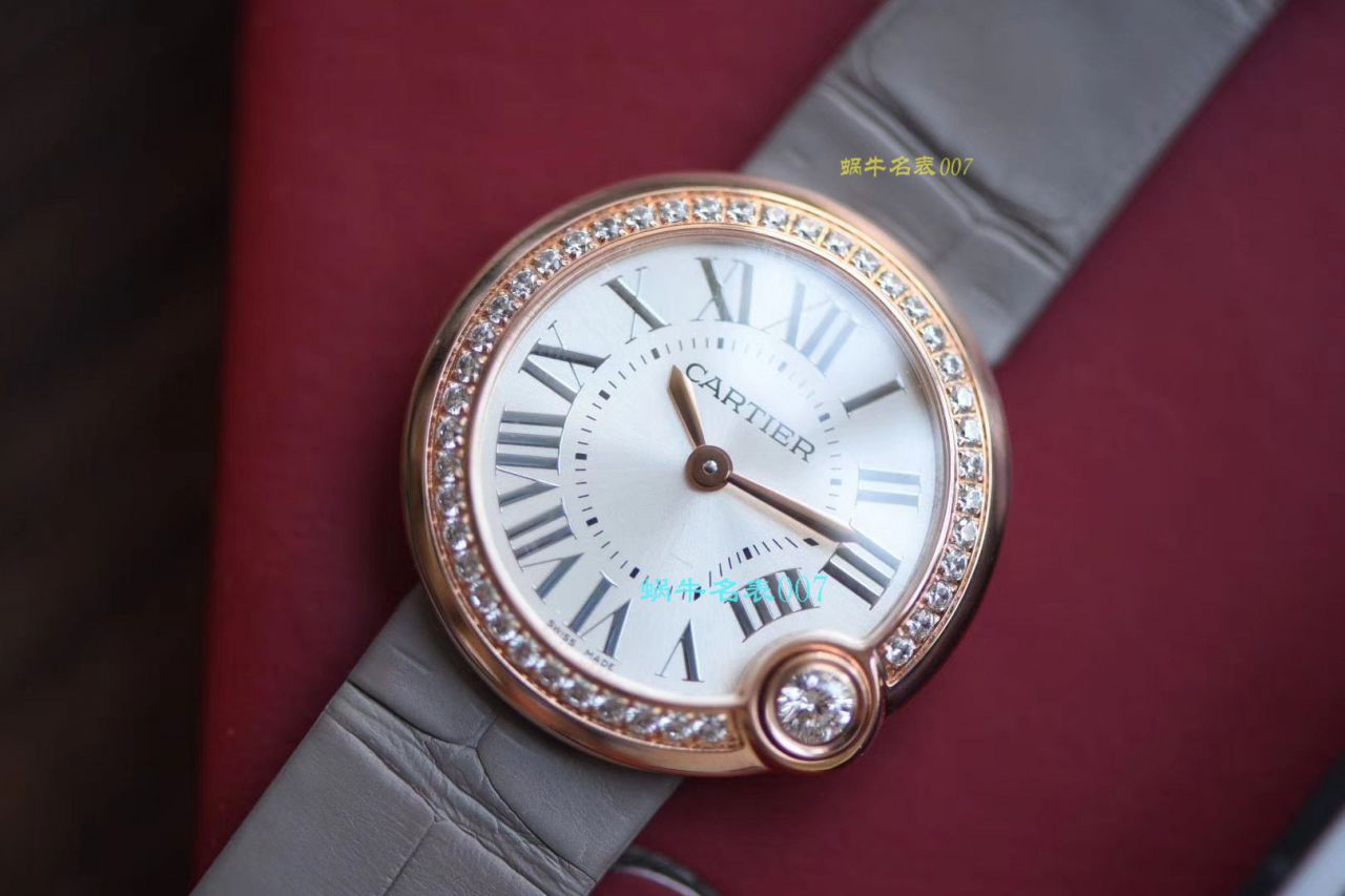 【台湾厂白气球复刻高仿女表】卡地亚BALLON BLANC DE CARTIER系列WJBL0008腕表 / K229
