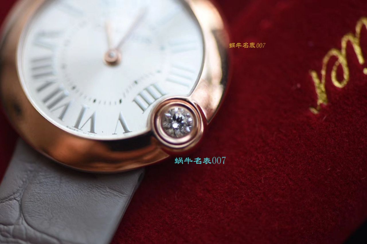 【台湾厂复刻高仿女表】卡地亚BALLON BLANC DE CARTIER系列WGBL0005腕表 / K230