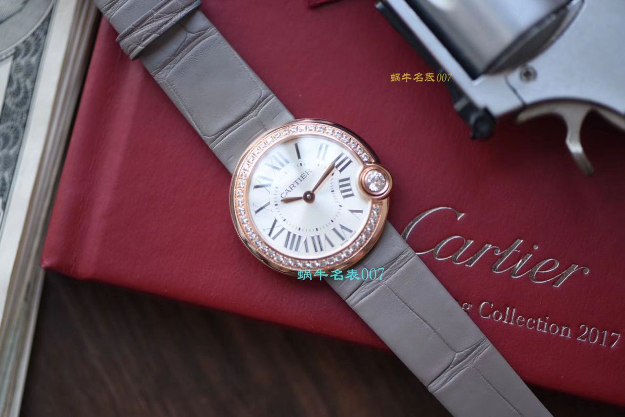 【台湾厂白气球复刻高仿女表】卡地亚BALLON BLANC DE CARTIER系列WJBL0008腕表 / K229