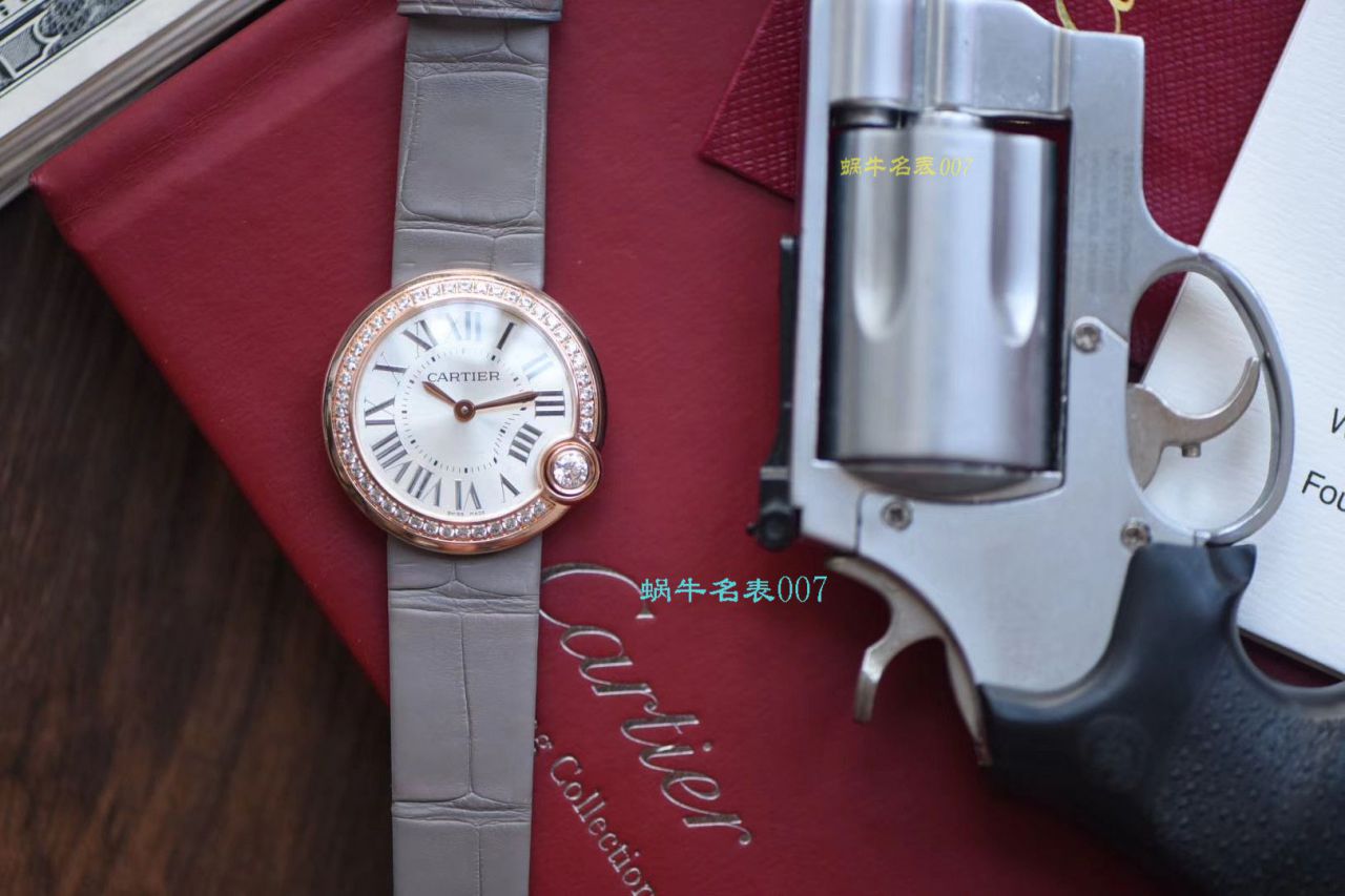 【台湾厂白气球复刻高仿女表】卡地亚BALLON BLANC DE CARTIER系列WJBL0008腕表 / K229