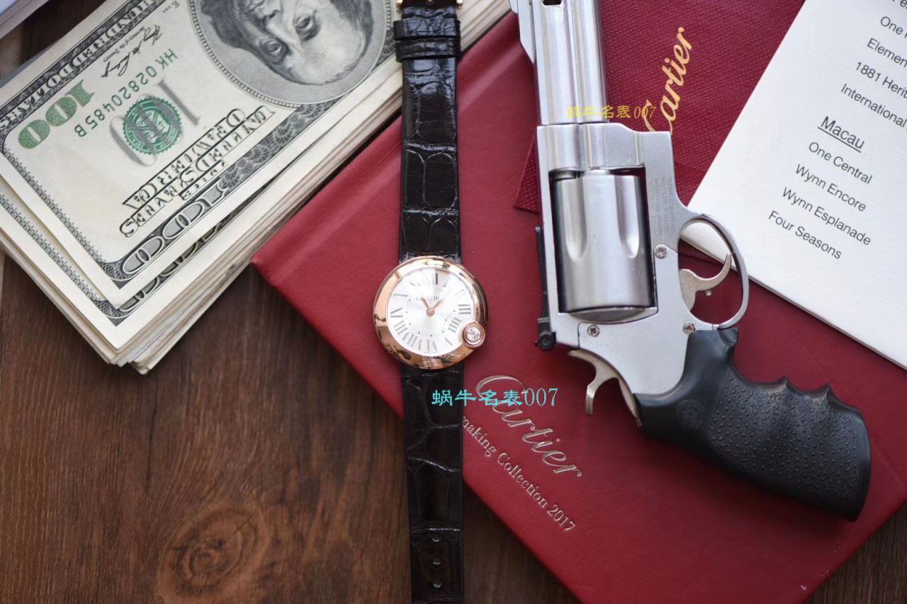 【台湾厂复刻高仿女表】卡地亚BALLON BLANC DE CARTIER系列WGBL0005腕表 / K230