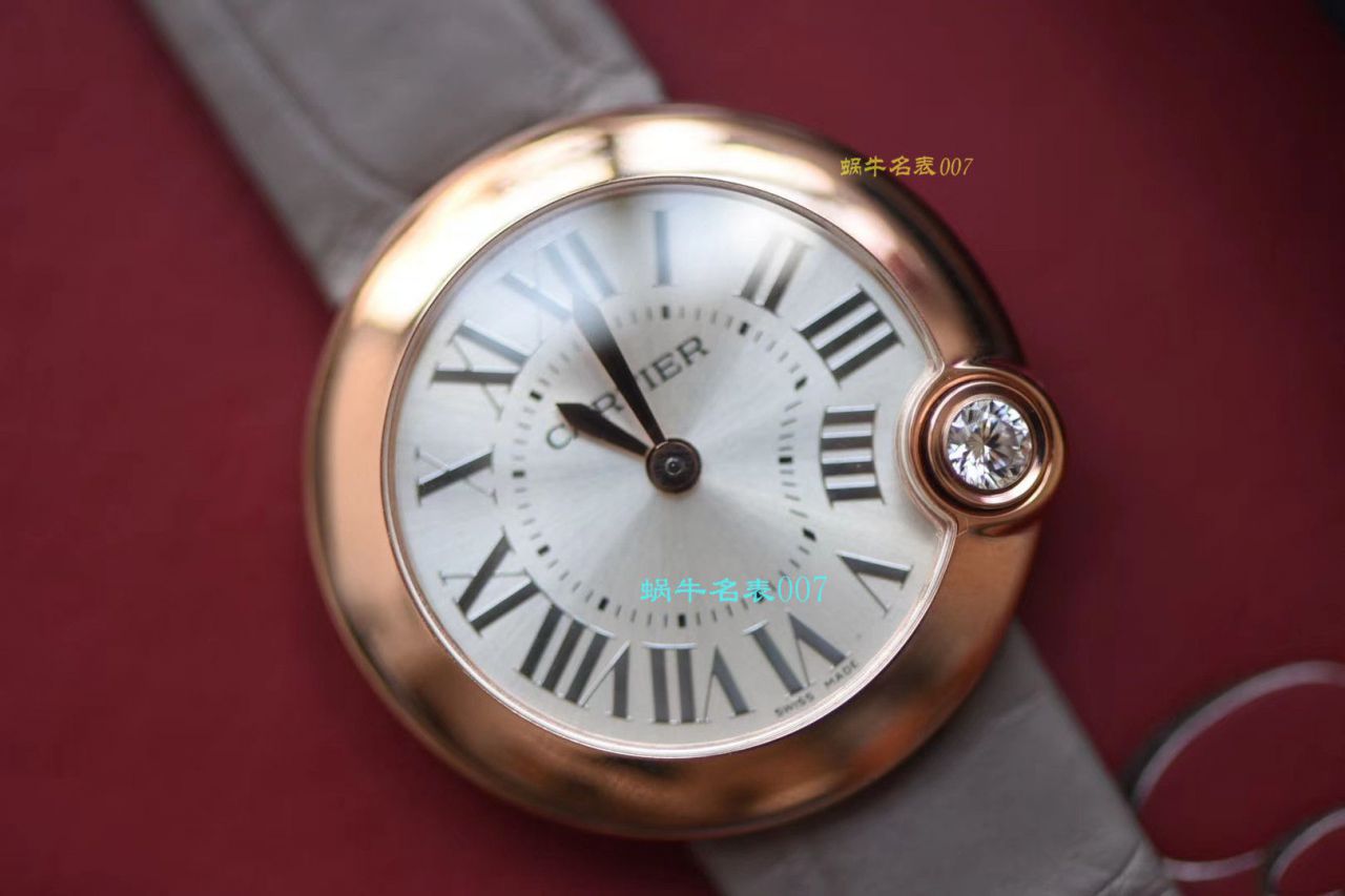 【台湾厂白气球复刻高仿女表】卡地亚BALLON BLANC DE CARTIER系列WJBL0008腕表 / K229