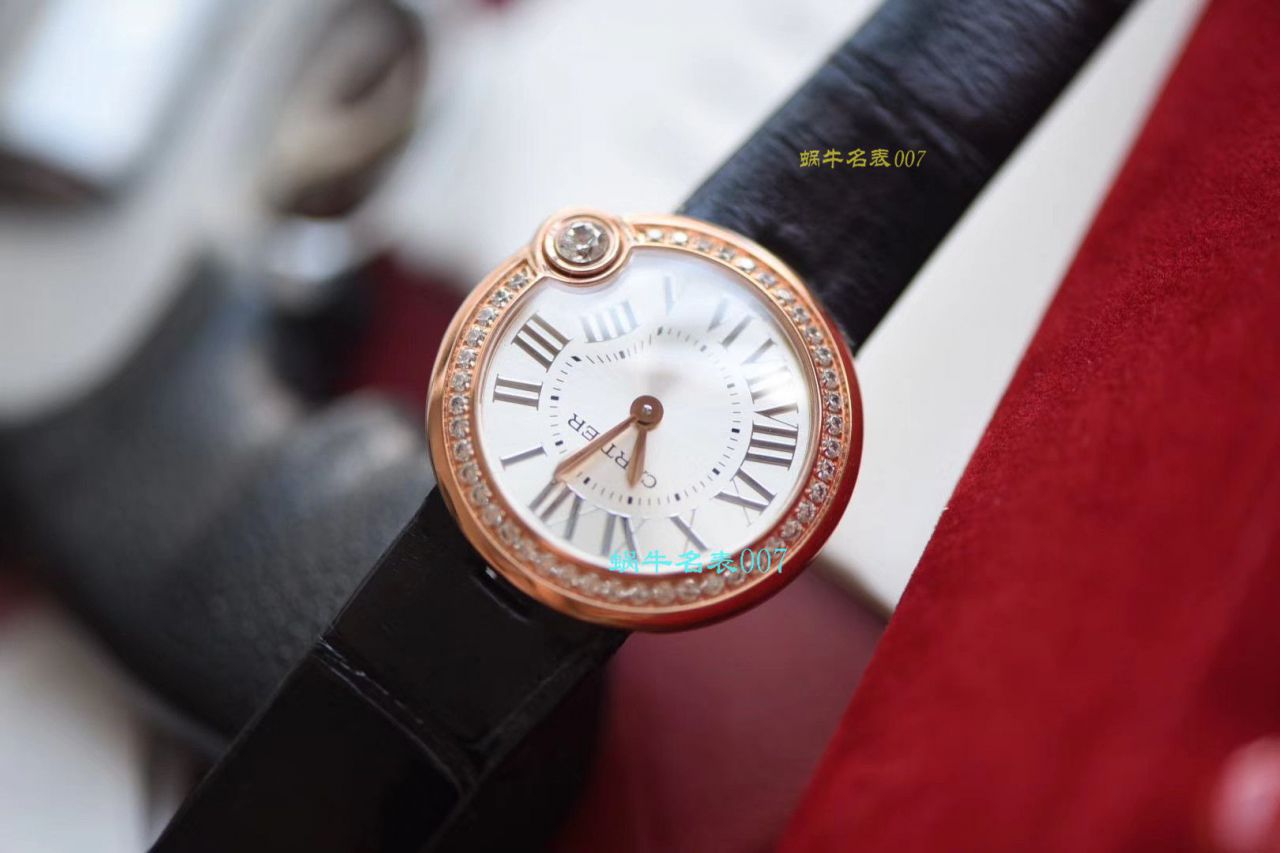 【台湾厂白气球复刻高仿女表】卡地亚BALLON BLANC DE CARTIER系列WJBL0008腕表 / K229
