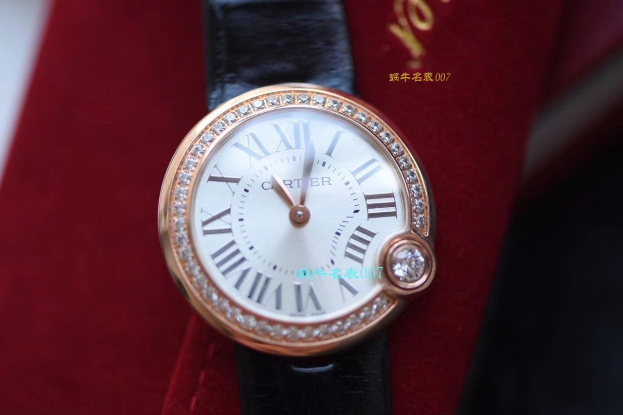 【台湾厂白气球复刻高仿女表】卡地亚BALLON BLANC DE CARTIER系列WJBL0008腕表 / K229