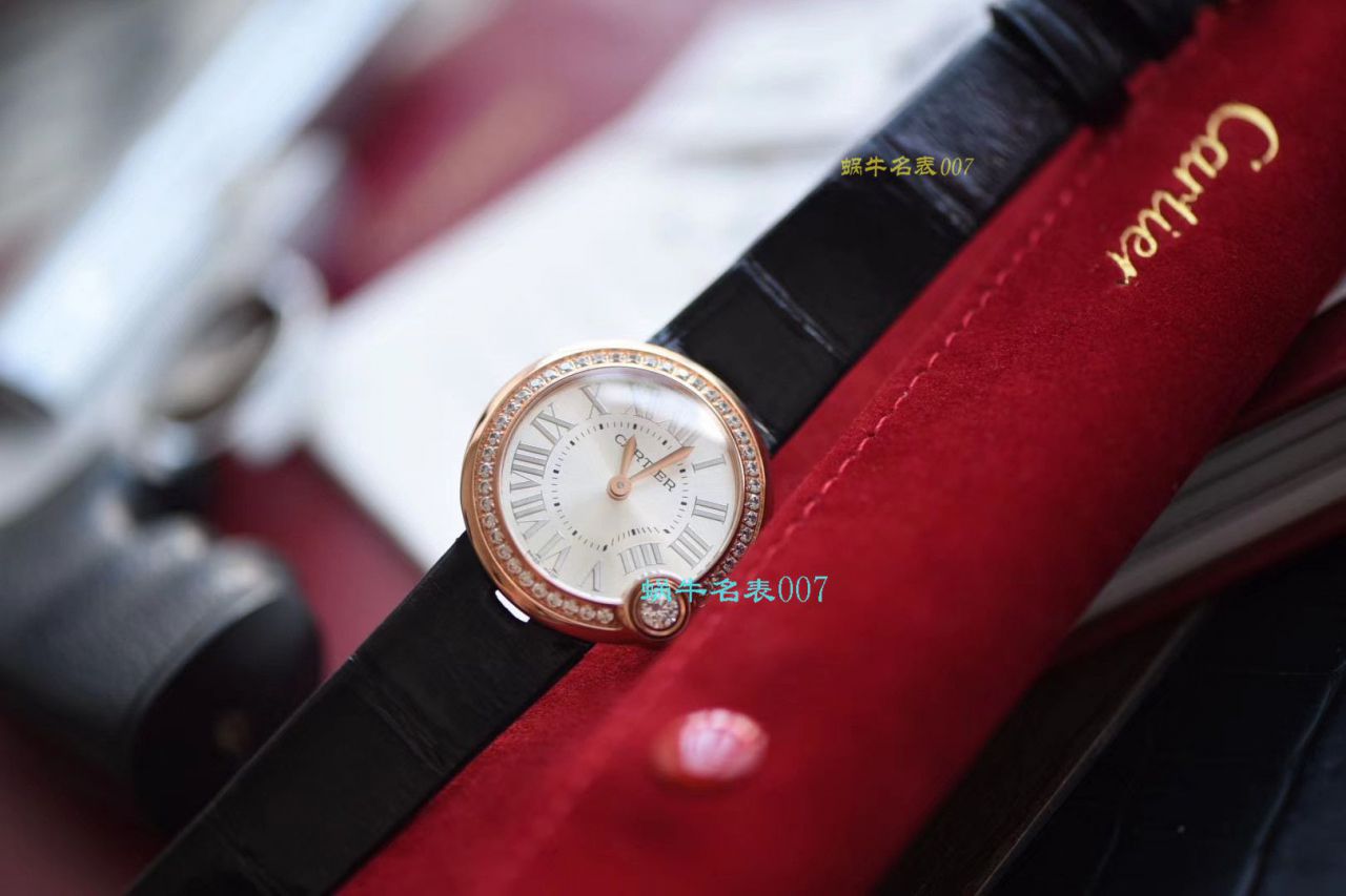 【台湾厂白气球复刻高仿女表】卡地亚BALLON BLANC DE CARTIER系列WJBL0008腕表 / K229