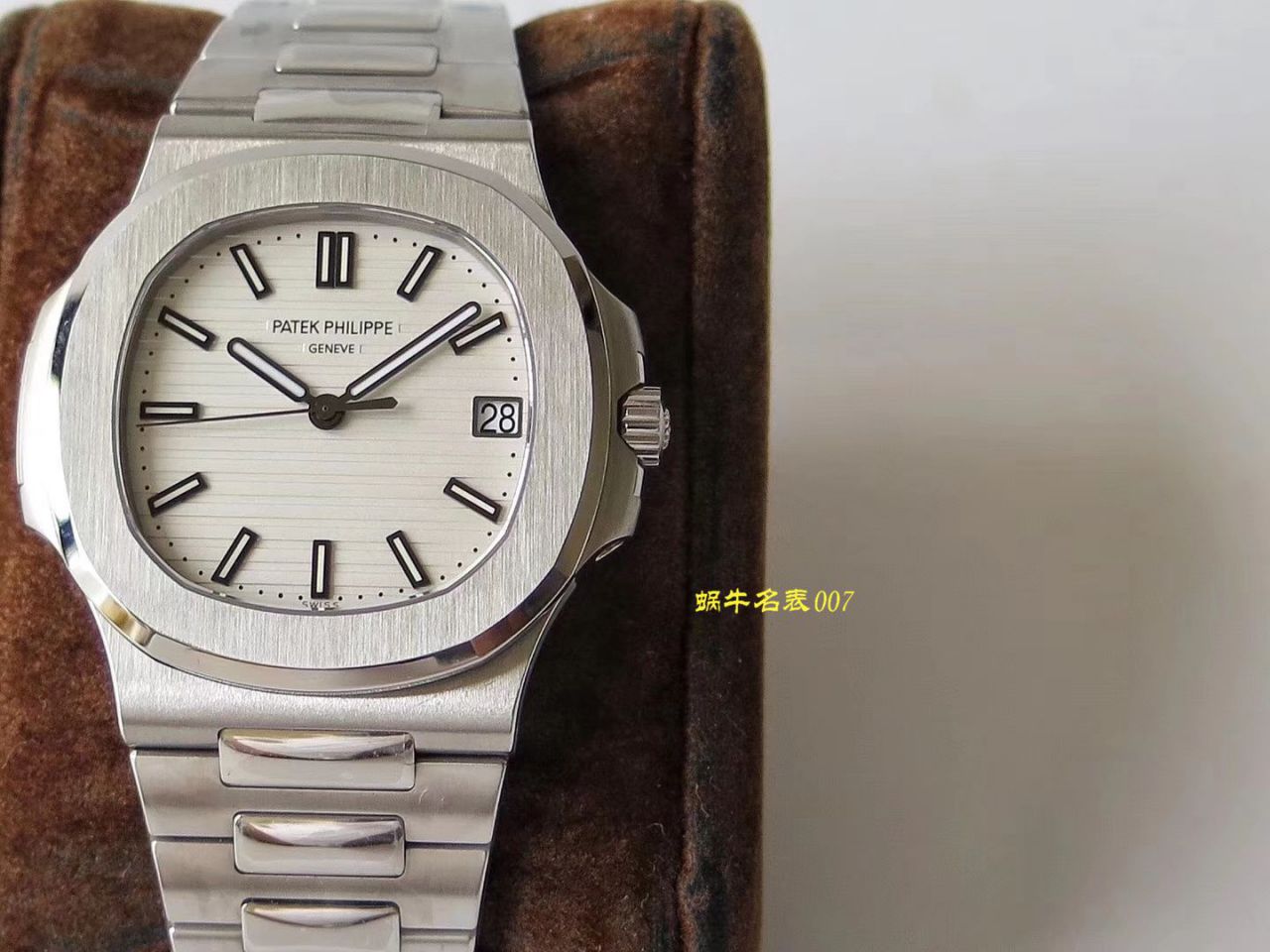 【视频评测PPF厂Patek Philippe复刻高仿表】百达翡丽Nautilus鹦鹉螺运动系列5711/1A-011 / BD276