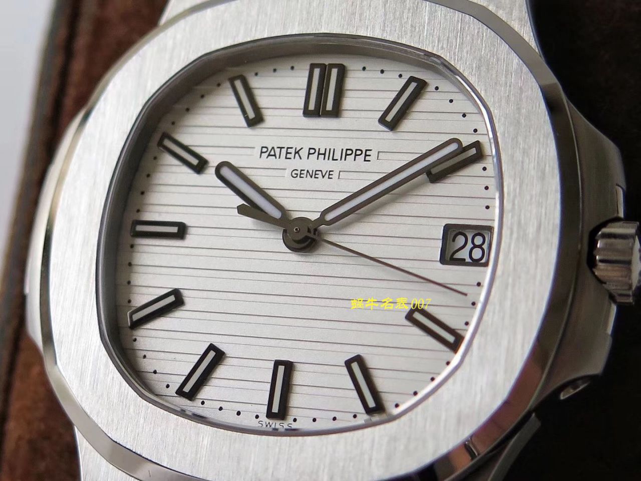 【视频评测PPF厂Patek Philippe复刻高仿表】百达翡丽Nautilus鹦鹉螺运动系列5711/1A-011 / BD276