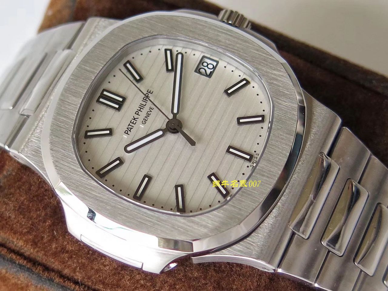 【视频评测PPF厂Patek Philippe复刻高仿表】百达翡丽Nautilus鹦鹉螺运动系列5711/1A-011 / BD276