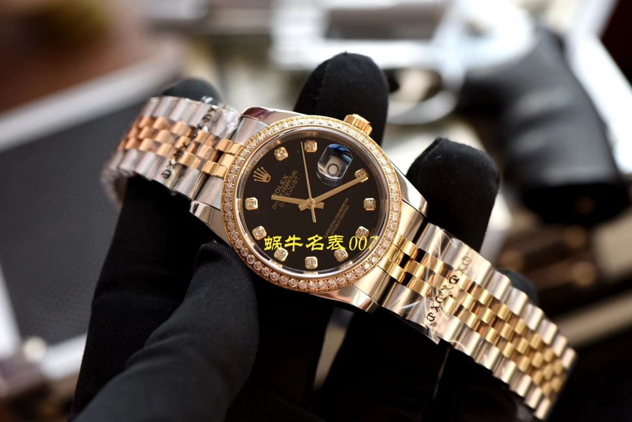 【台湾厂劳力士复刻高仿女士手表】Rolex劳力士DateJust日志型系列31/36mm男女装均有 / R372