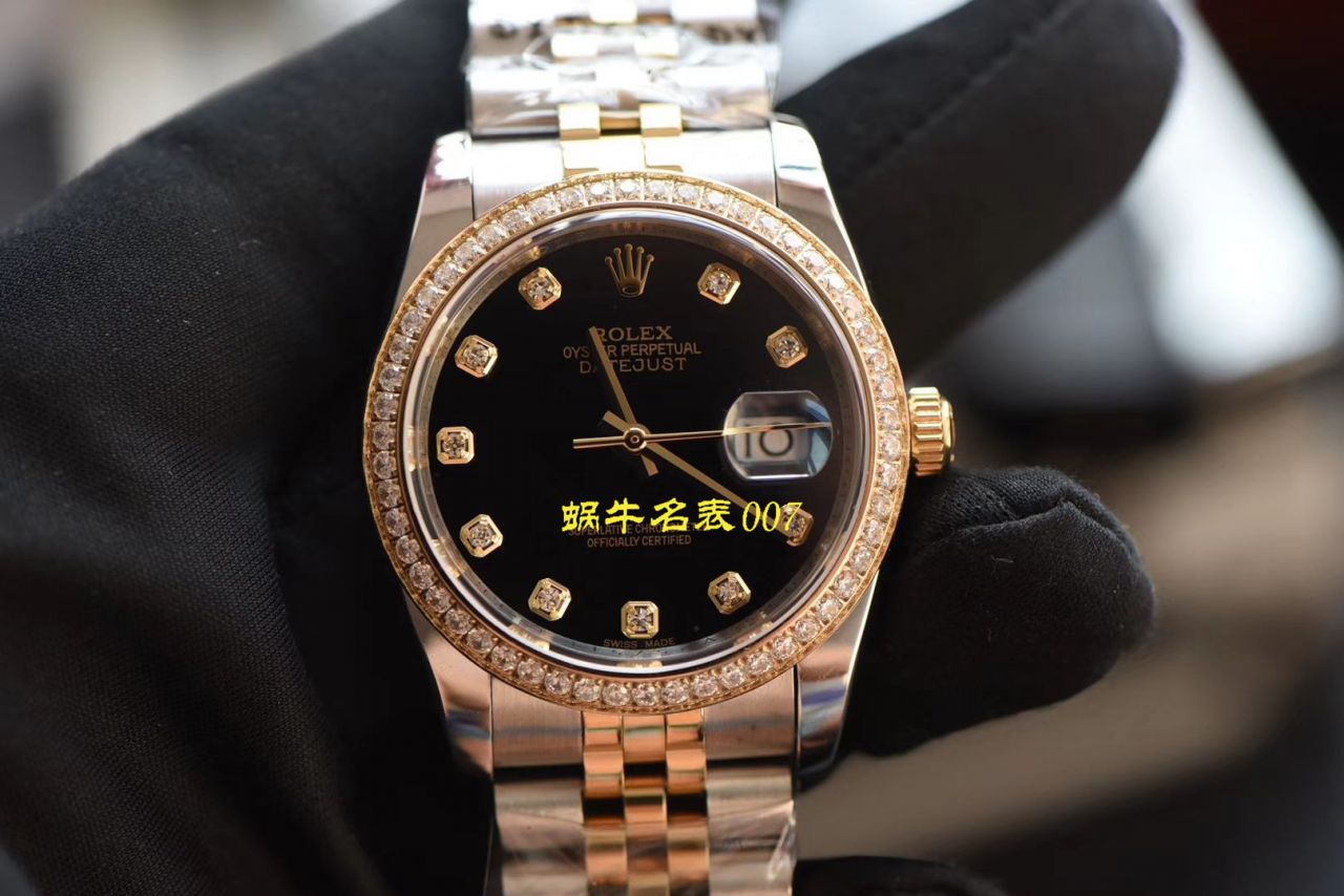 【台湾厂劳力士复刻高仿女士手表】Rolex劳力士DateJust日志型系列31/36mm男女装均有 / R372