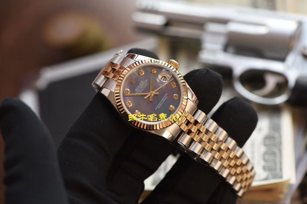 【台湾厂劳力士复刻高仿女士手表】Rolex劳力士DateJust日志型系列31/36mm男女装均有 / R372