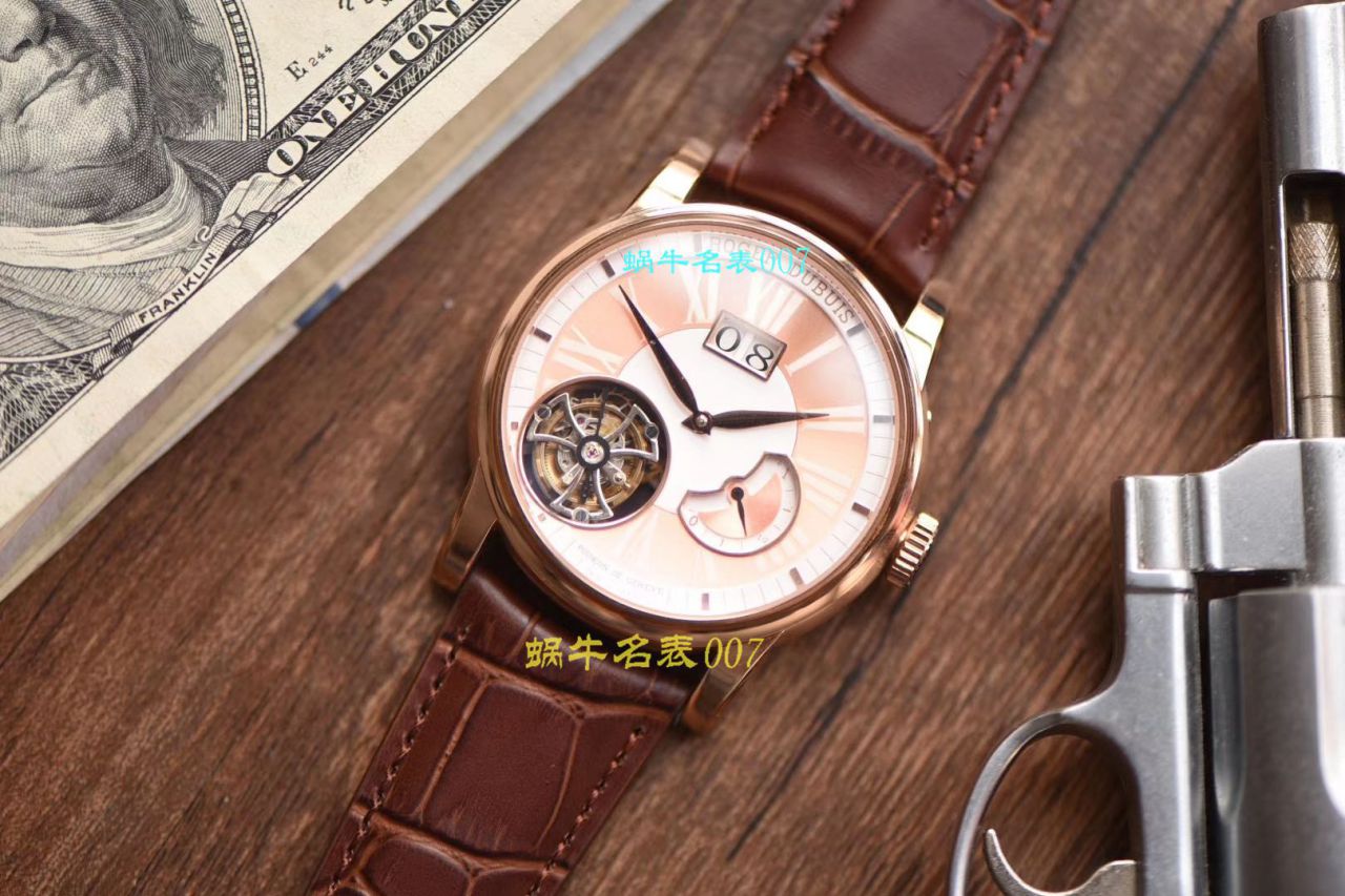【JB厂Roger Dubuis偏心陀飞轮高仿表】罗杰杜彼HOMMAGE（致敬系列）系列RDDBHO0568腕表 / LJ036