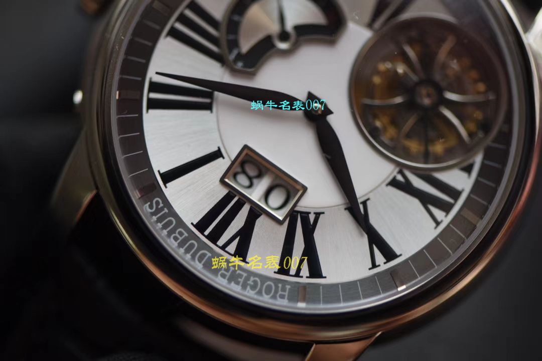 【JB厂Roger Dubuis偏心陀飞轮高仿表】罗杰杜彼HOMMAGE（致敬系列）系列RDDBHO0568腕表 / LJ036