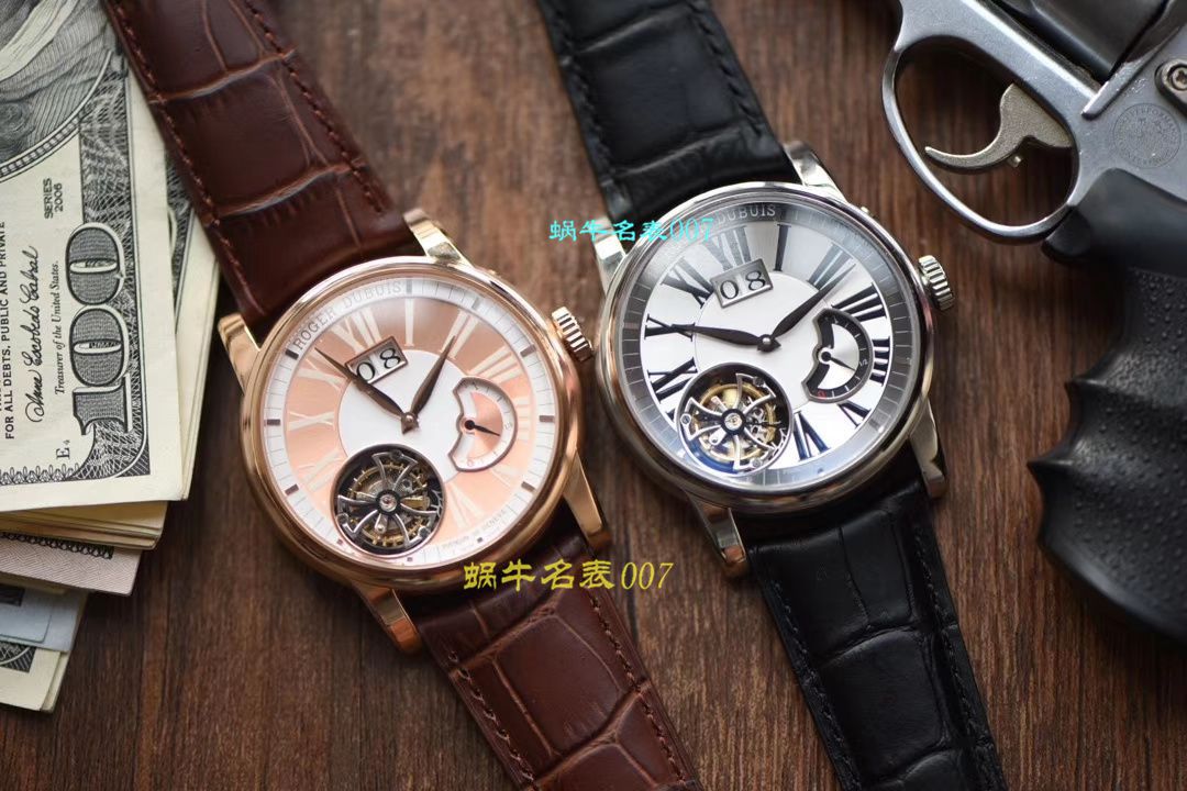 【JB厂Roger Dubuis偏心陀飞轮高仿表】罗杰杜彼HOMMAGE（致敬系列）系列RDDBHO0568腕表 / LJ036